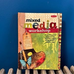 Mixed media workshop book.